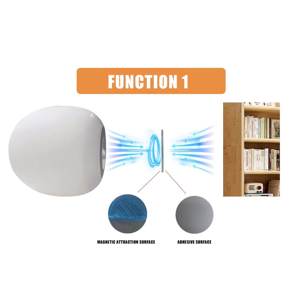 LED Ägglampa Nattlampa - USB Uppladdningsbar - Dimbara - Bärbar - Ögonskydd - 8 RGB Färger - Touchkontroll Carvallo