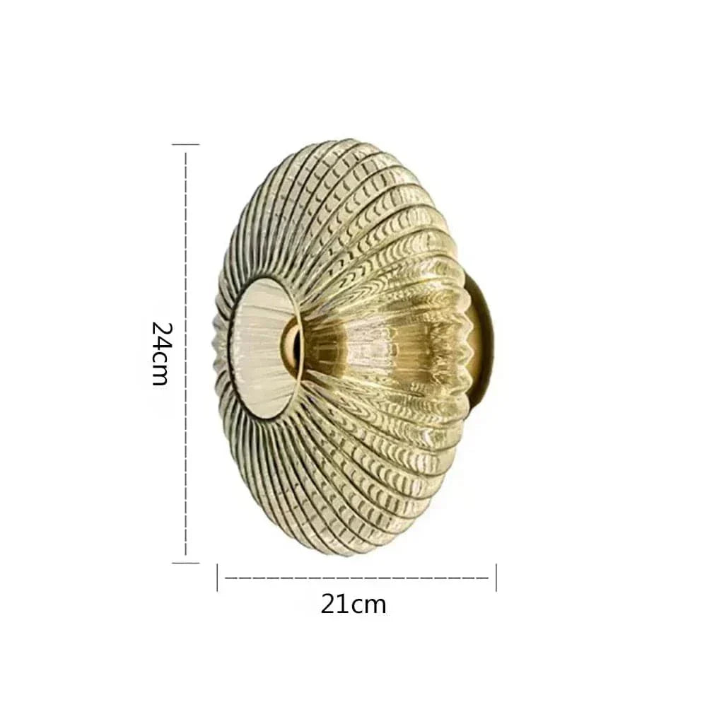 LED Glas Väggsconce Carvallo