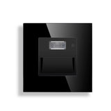 LED Rörelsesensor Trappa Lampa – Inbyggd Inomhusbelysning för Trapphus och Korridor, Energibesparande PIR Sensor Carvallo