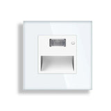 LED Rörelsesensor Trappa Lampa – Inbyggd Inomhusbelysning för Trapphus och Korridor, Energibesparande PIR Sensor Carvallo