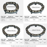 LED Utomhus Spotlights Med Spikfäste – IP65 Klassad - RGB - Aluminium - Trädgårdslandskapsbelysning - 12W - Hållbar och Väderbeständig Carvallo