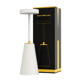 LED Laddningsbar Skrivbordslampa - Touch Dimming - Modern Design - Tre Färgtemperaturer - Sladdlös - Ideal För Inomhusbruk - Snygg Estetik Carvallo