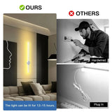 LED Uppladdningsbar Vägglampa Carvallo