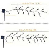 LED Trädgrenlampa - Sol- eller USB-drivet Carvallo