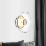 LED Vägglampa Med Glas Skärm - Modern Design - Varm Vit Ljus - Järn Konstruktion - Inomhus Vägglampor - Dekorativa Väggfästen Carvallo