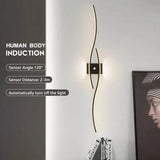 LED Väggregal PIR Rörelsesensor Carvallo