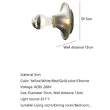 LED Vägglampa – Väggmonterad Dekorativ Armatur – Nordisk Design - Varm Vit - Inomhusbruk - Energihushållande - Hållbar Metall och Akryl Carvallo