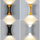 LED Vägglampa Med Modern Design – Vattentät - Aluminium - Inomhus/Utebruk Carvallo