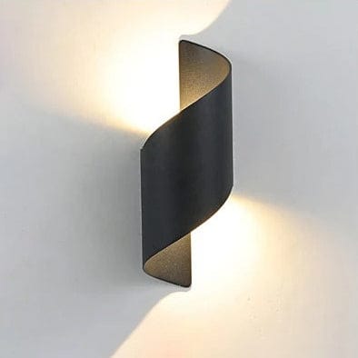 LED Vägglampa Med Modernt Spiraldesign - Vattentät - Inomhus/Utebruk - 10W - Aluminiumkonstruktion - IP65 Klassad Carvallo