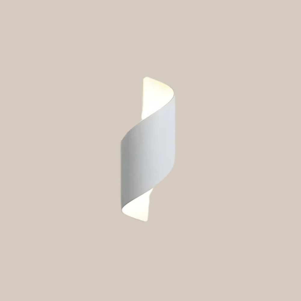 LED Vägglampa Med Modernt Spiraldesign - Vattentät - Inomhus/Utebruk - 10W - Aluminiumkonstruktion - IP65 Klassad Carvallo