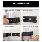 LED Vägglampa Carvallo