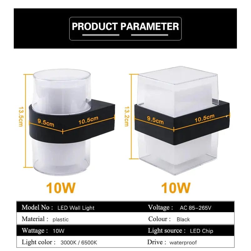 LED Vägglampa Carvallo