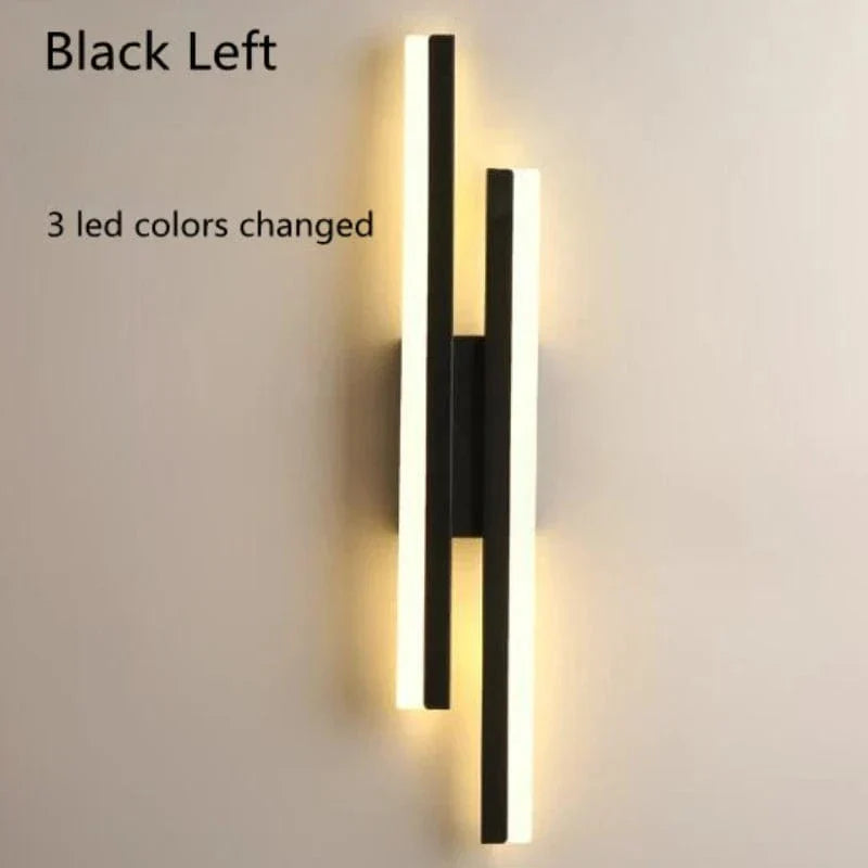LED Vägglampa Med Akryl Lampskärm – Inomhus Väggljus - Modern Koppardesign - Justerbar Färgtemperatur - Guld/Svart Finish Carvallo