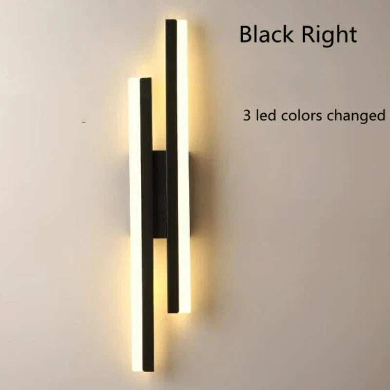 LED Vägglampa Med Akryl Lampskärm – Inomhus Väggljus - Modern Koppardesign - Justerbar Färgtemperatur - Guld/Svart Finish Carvallo