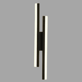 LED Vägglampa Med Akryl Lampskärm – Inomhus Väggljus - Modern Koppardesign - Justerbar Färgtemperatur - Guld/Svart Finish Carvallo