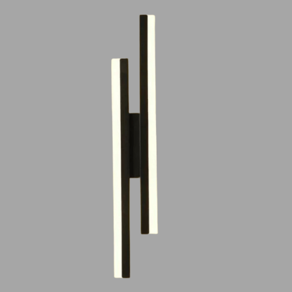 LED Vägglampa Med Akryl Lampskärm – Inomhus Väggljus - Modern Koppardesign - Justerbar Färgtemperatur - Guld/Svart Finish Carvallo