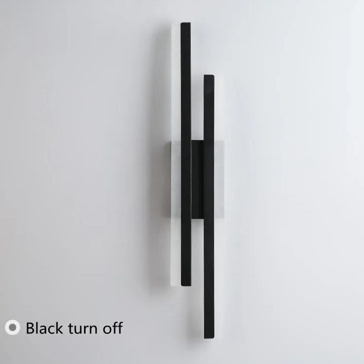 LED Vägglampa Med Akryl Lampskärm – Inomhus Väggljus - Modern Koppardesign - Justerbar Färgtemperatur - Guld/Svart Finish Carvallo