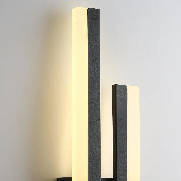 LED Vägglampa Med Akryl Lampskärm – Inomhus Väggljus - Modern Koppardesign - Justerbar Färgtemperatur - Guld/Svart Finish Carvallo