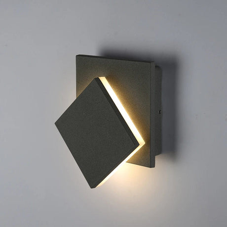 LED Vattentålig Utomhusvägglampa med 360° Rotation – Modern Utomhusväggljus för Trädgårdar och Dörrar Carvallo