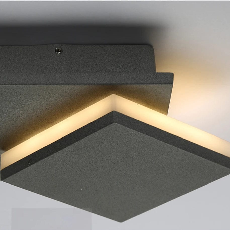 LED Vattentålig Utomhusvägglampa med 360° Rotation – Modern Utomhusväggljus för Trädgårdar och Dörrar Carvallo