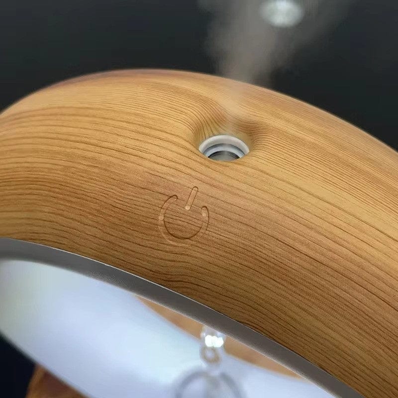 Svävande vattendroppe ultrasonisk luftfuktare med LED-belysning Carvallo