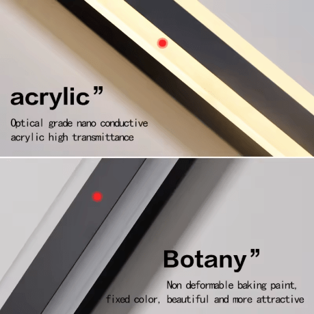 Lång Stripe LED Väggljus Carvallo