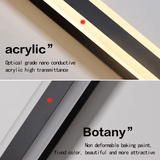 Lång Stripe LED Väggljus Carvallo