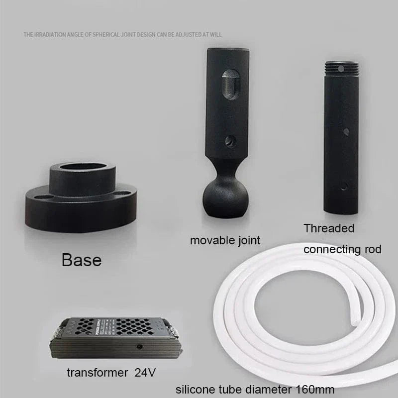 Luminös LED Ljusremsa – 5 Meter Silikonremsor med Lysande Skyline Effekt för Modern Heminredning Carvallo