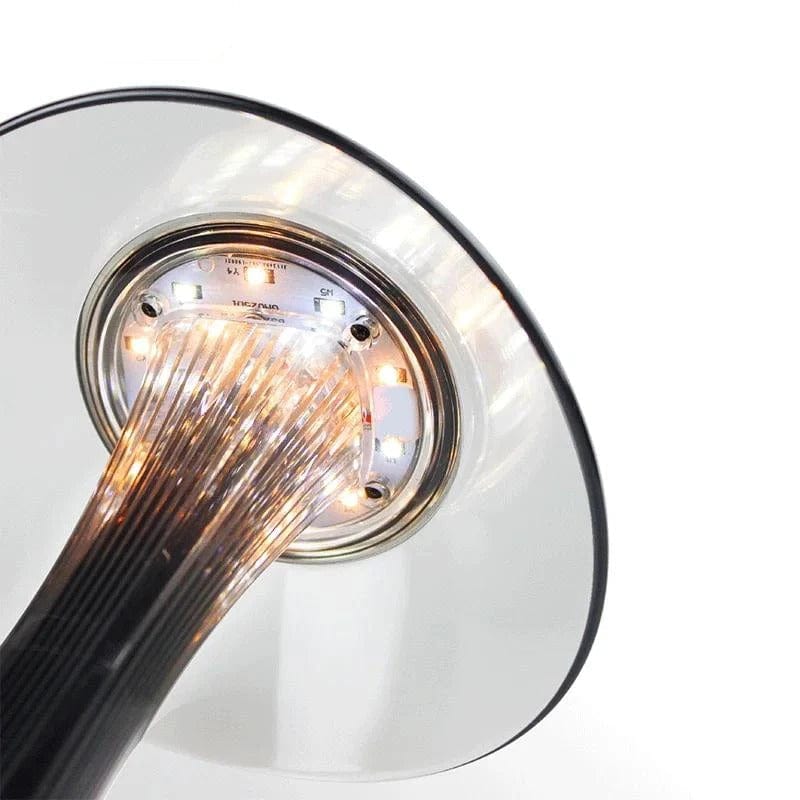 Lyxig kristall uppladdningsbar bordslampa Carvallo