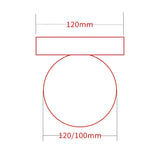 Macaron Mini Glass Vägglampa LED Carvallo