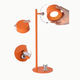 Magnetisk Monterings LED Skrivbordslampa – Uppladdningsbar - Rotbar - Minimalistisk - Modern Inomhusbelysning - Idealisk För Arbete Och Studier Carvallo