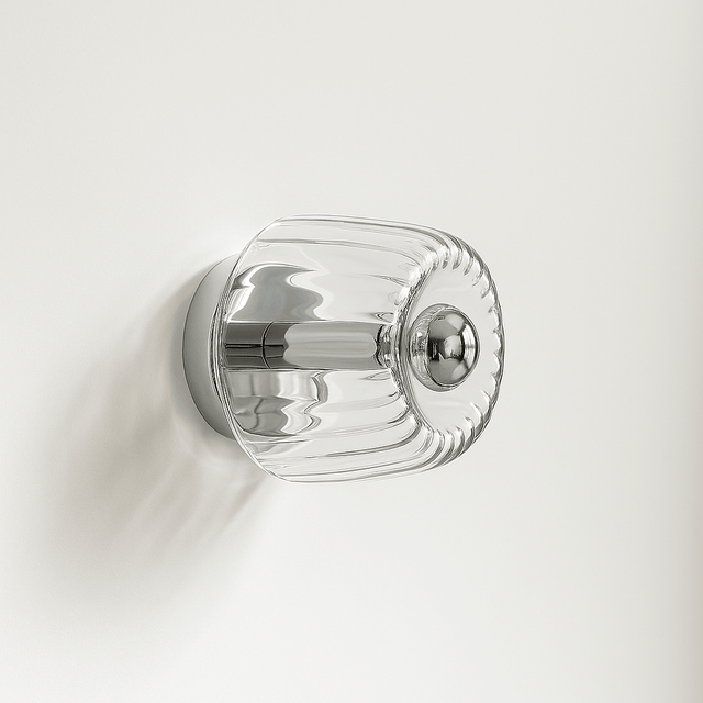 Modern Bauhaus Glass Wall Lamp Carvallo