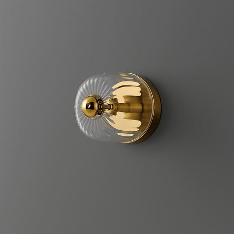 Modern Bauhaus Glass Wall Lamp Carvallo