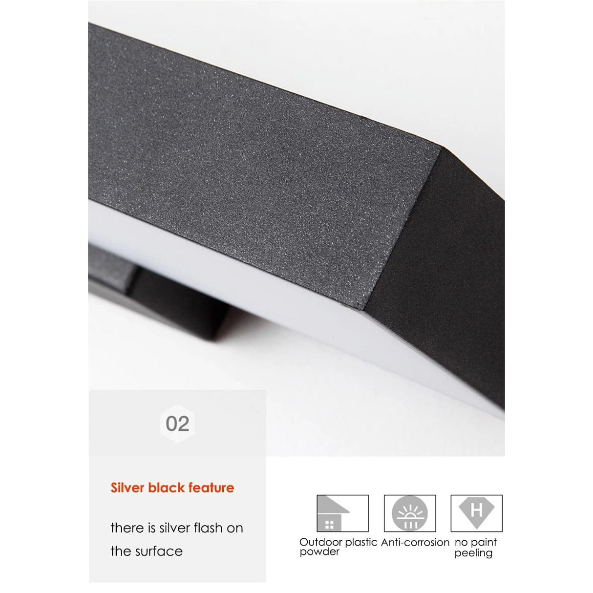 Moderna svarta LED utomhusvägglampor med rörelsesensor och skymning-till-gryning-funktion - Väderbeständig sconce för entré och garage Carvallo