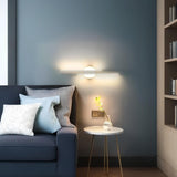 Modern minimalist dual-line LED vägglampa Carvallo