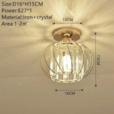 Modern Flush Mount Ceiling Light Fixture – K9 Crystal - LED Kompatibel - Elegant Design - Inomhusbruk - Polerad Krom Finish Carvallo