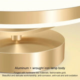 Modern Flush Mount LED Taklampa – Justerbar Färgtemperatur - Järn och Akryl - Finns i Guld och Svart Carvallo