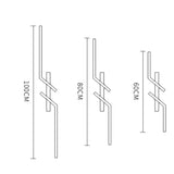 Modern LED Taklampa - Ytmonterad - Dimbara - Justerbar Färg - Svart & Guld - Energibesparande - Lämplig för Vardagsrum & Sovrum Carvallo