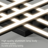 Modern LED Flush Mount Taklampa – Minimalistisk Design för Sovrum och Vardagsrum, Finns i 30/40/50cm Carvallo