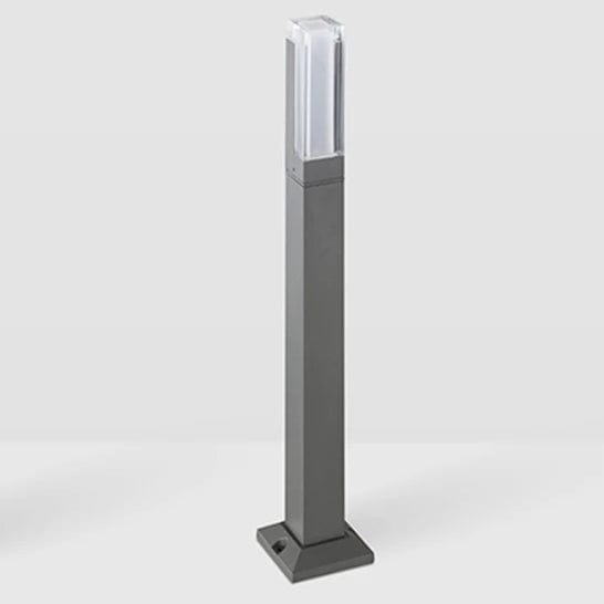 Modern LED Trädgårdslampa med fast bas - IP65 Vattentålig - 10W - Aluminium - Varm/Kall Vit - Utomhuslandskapsbelysning Carvallo