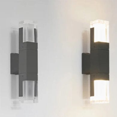 Modern LED Trädgårdslampa med fast bas - IP65 Vattentålig - 10W - Aluminium - Varm/Kall Vit - Utomhuslandskapsbelysning Carvallo