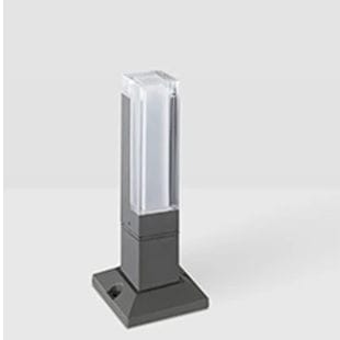 Modern LED Trädgårdslampa med fast bas - IP65 Vattentålig - 10W - Aluminium - Varm/Kall Vit - Utomhuslandskapsbelysning Carvallo