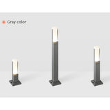 Modern LED Trädgårdslampa med fast bas - IP65 Vattentålig - 10W - Aluminium - Varm/Kall Vit - Utomhuslandskapsbelysning Carvallo