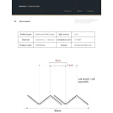 Modern LED Pendelarmatur - Justerbar Höjd - Dimbar - Svart Aluminium - Kalla/Varma/Neutrala Nyansar - Inomhusbelysning Carvallo