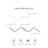 Modern LED Pendelarmatur - Justerbar Höjd - Dimbar - Svart Aluminium - Kalla/Varma/Neutrala Nyansar - Inomhusbelysning Carvallo