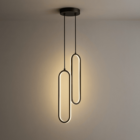 Modern LED Pendellampa - Enkel eller Dubbel Huva Carvallo