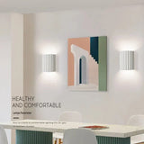 Modern LED Vägglampa - Minimalistisk Macaron Applicering Carvallo