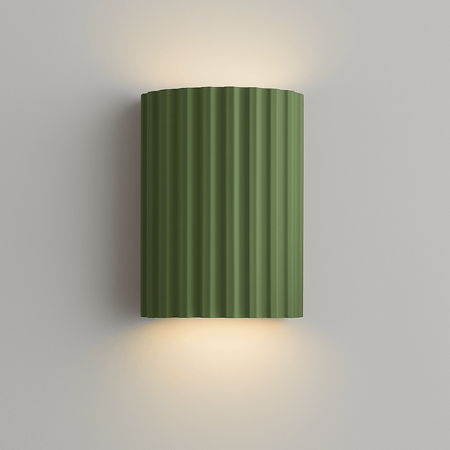 Modern LED Vägglampa - Minimalistisk Macaron Applicering Carvallo