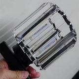 Modern LED Vägglampa Med Kristallackenter - Metallkonstruktion - Justerbar Belysning - Nordisk Stil - Ideal För Vardagsrum - Sovrum - Korridor Carvallo