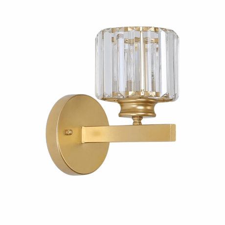 Modern LED Vägglampa Med Kristallackenter - Metallkonstruktion - Justerbar Belysning - Nordisk Stil - Ideal För Vardagsrum - Sovrum - Korridor Carvallo